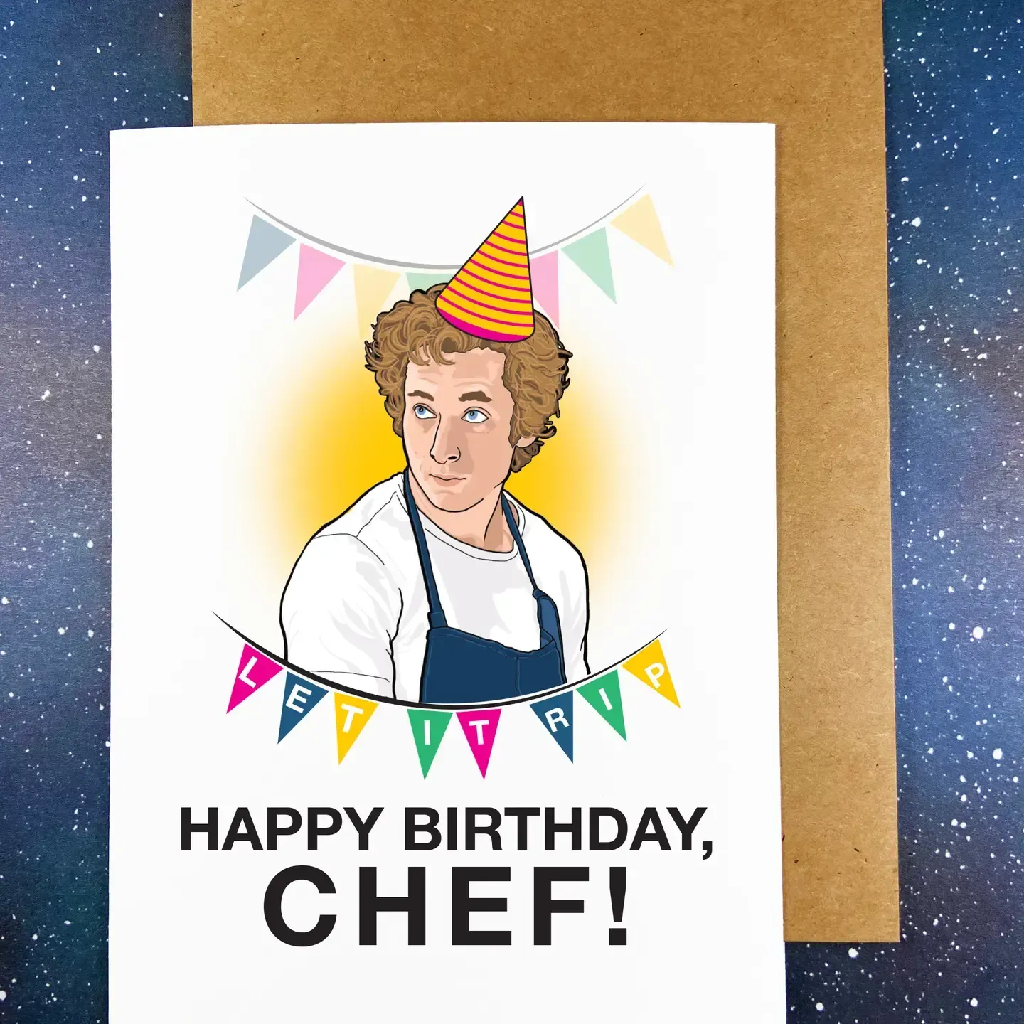 Yes, Chef Birthday Card - the Bear