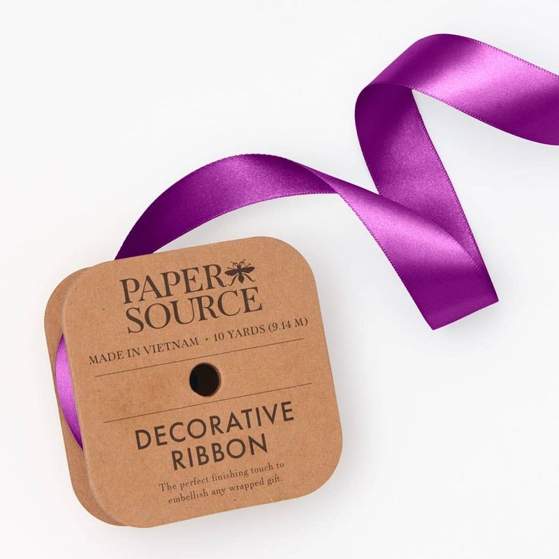 Satin Ribbon 1&quot; Width Ultra Violet