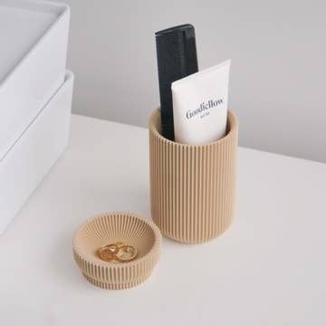 Conifer Larch Stacking Containers Tan