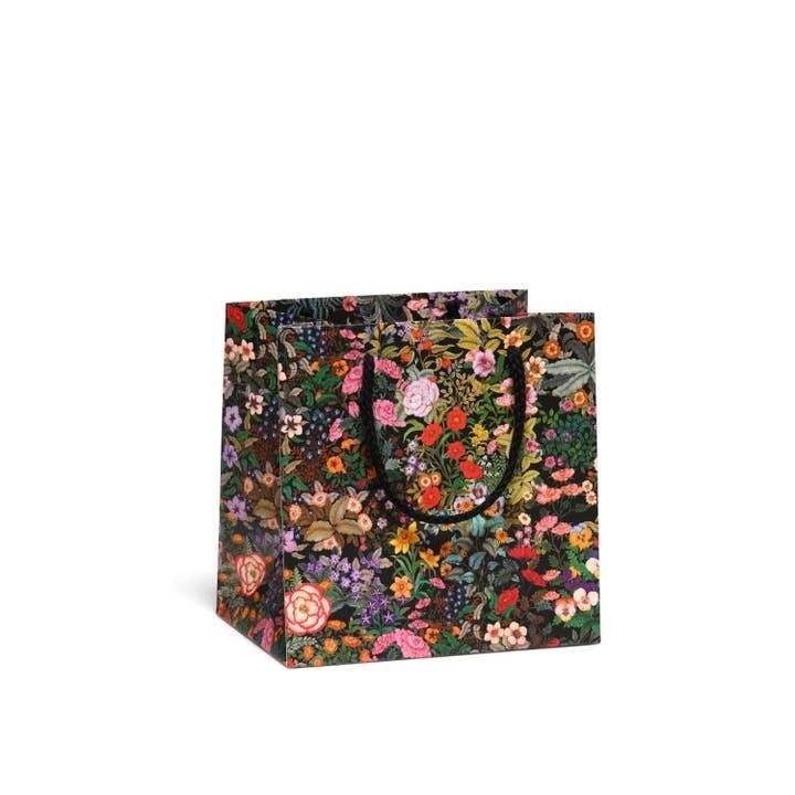Meadow Black Gift Bags, Size: Small