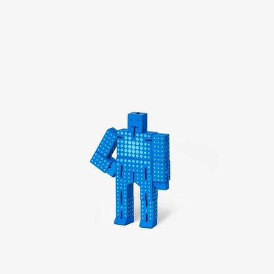 Areaware Cubebot Dot Blue Blue