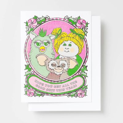 Hope You Get All the Good Shit Risographcard