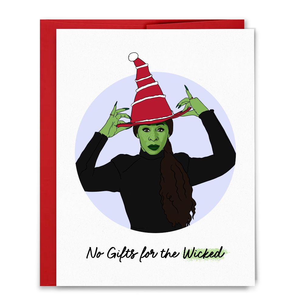 No Gifts For the Wckd Christmas Card