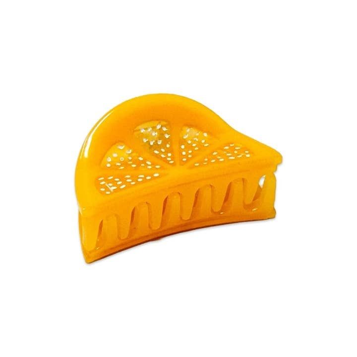 Mini Lemon Slice Hair Claw