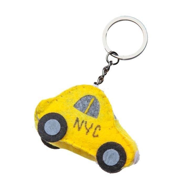 NYC Taxi Keychain