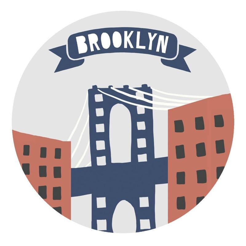 Manhattan Bridge Brooklyn Vinyl Sticker