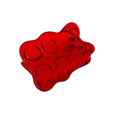 Mini Red Gummy Bear Hair Claw
