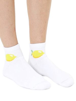 Living Royal Ankle Socks Lemon