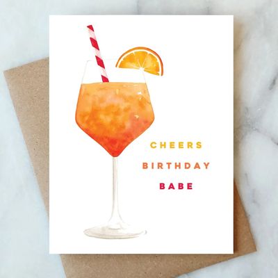 Aperol Spritz Birthday