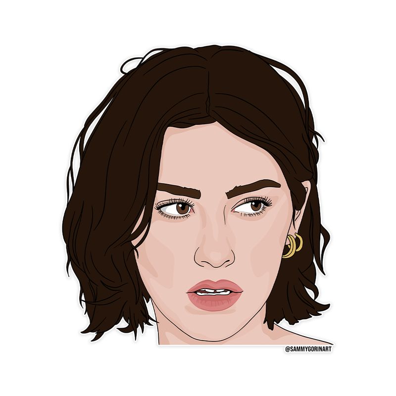 Gracie A Sticker