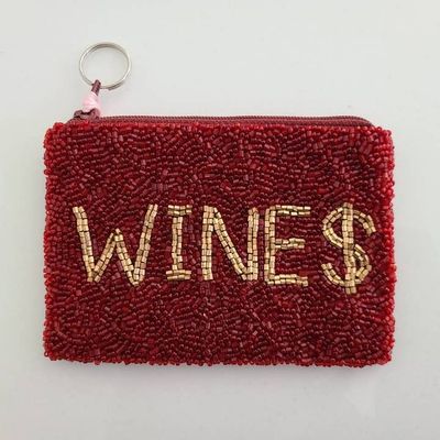 Tiana Designs Wine $ Pouch