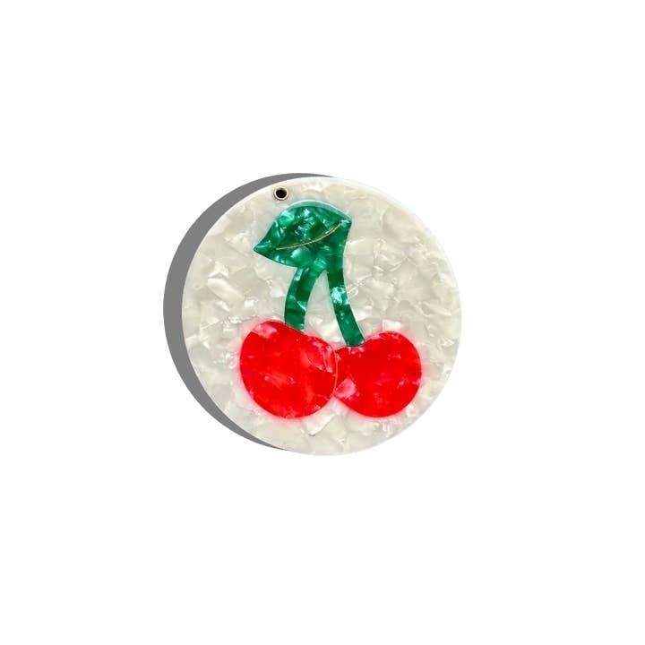 Solar Eclipse Cherry Compact Mirror