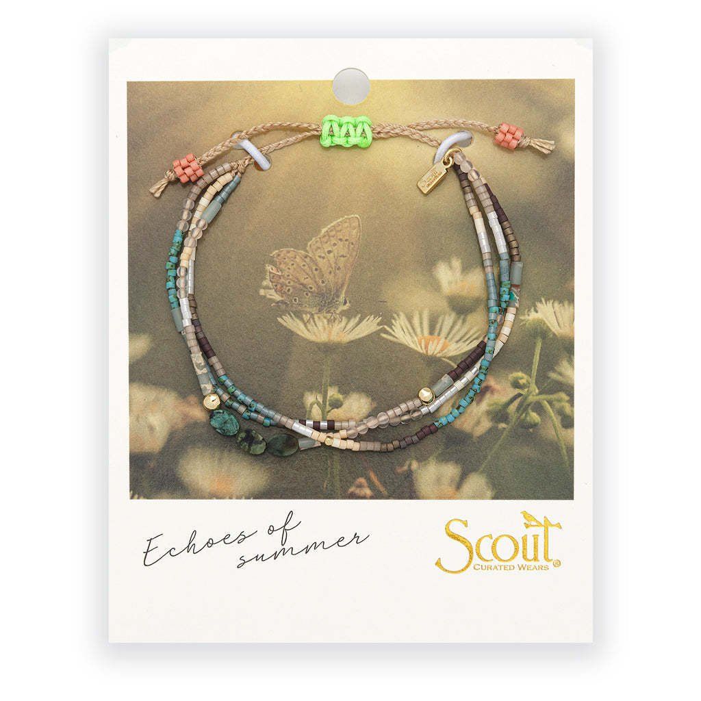 Mixed Media Bracelet Transformation African Turquoise Gold