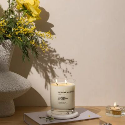Classic 2-Wick Candle Sunday Morning