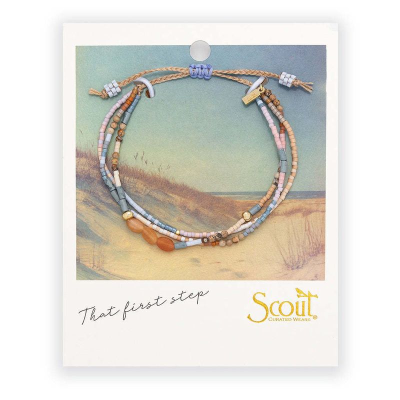 Mixed Media Bracelet Inspiration Red Aventurine Gold