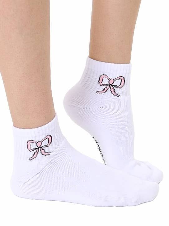 Living Royal Ankle Socks Bows