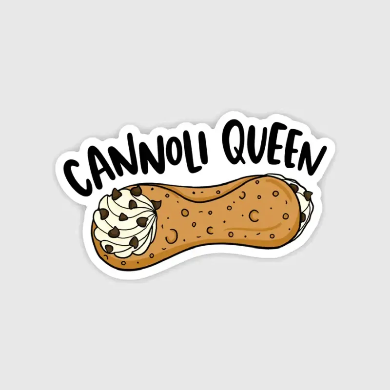 Cannoli Queen Sticker