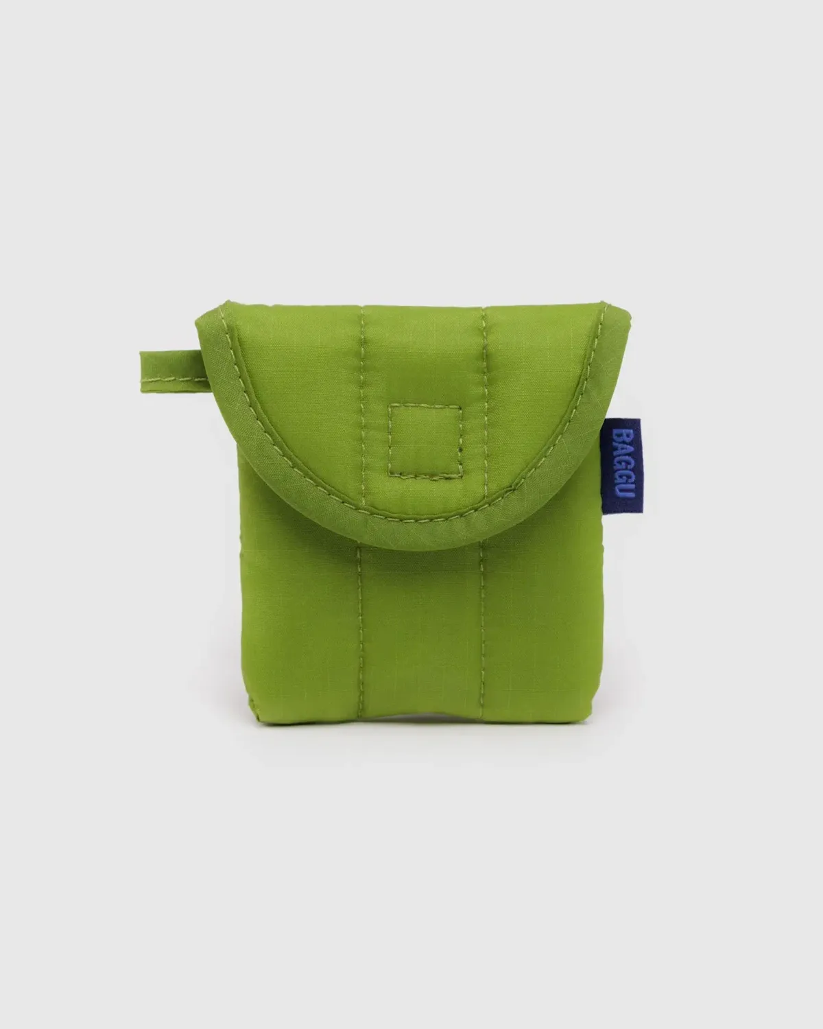 Baggu Puffy Earbuds Case Green Juice
