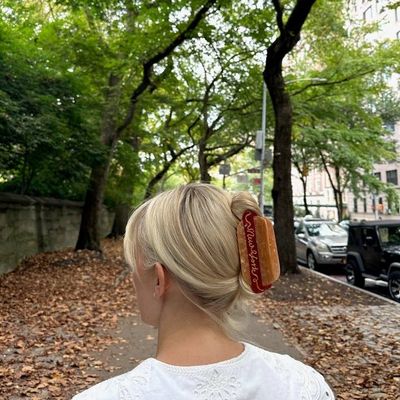 Solar Eclipse New York Hot Dog Hair Claw