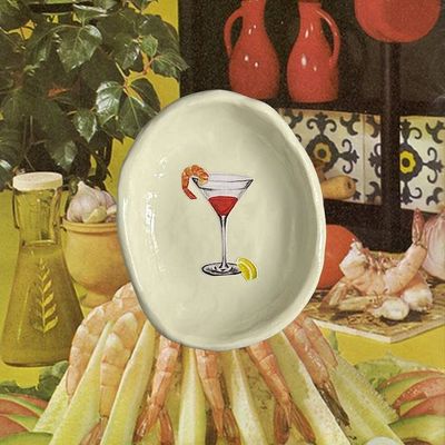 Wear Your Snacks Shrimp Cocktail Dish