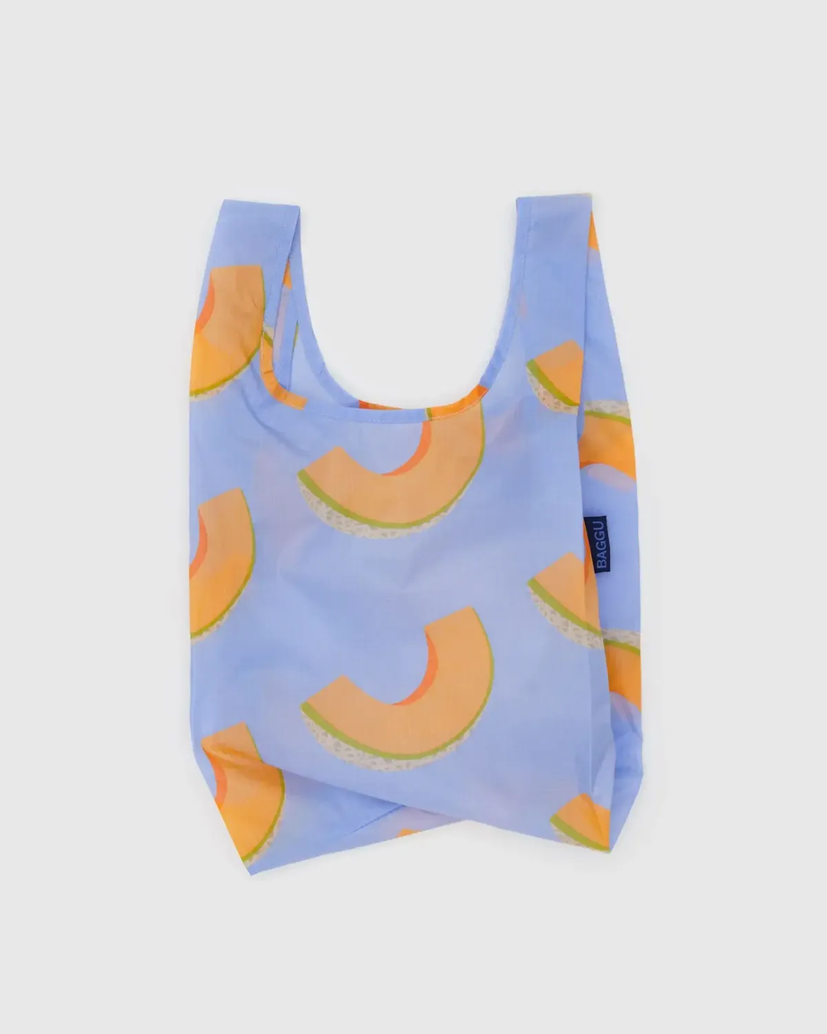 Baggu Reusable Bag Baby Cantaloupe Blue