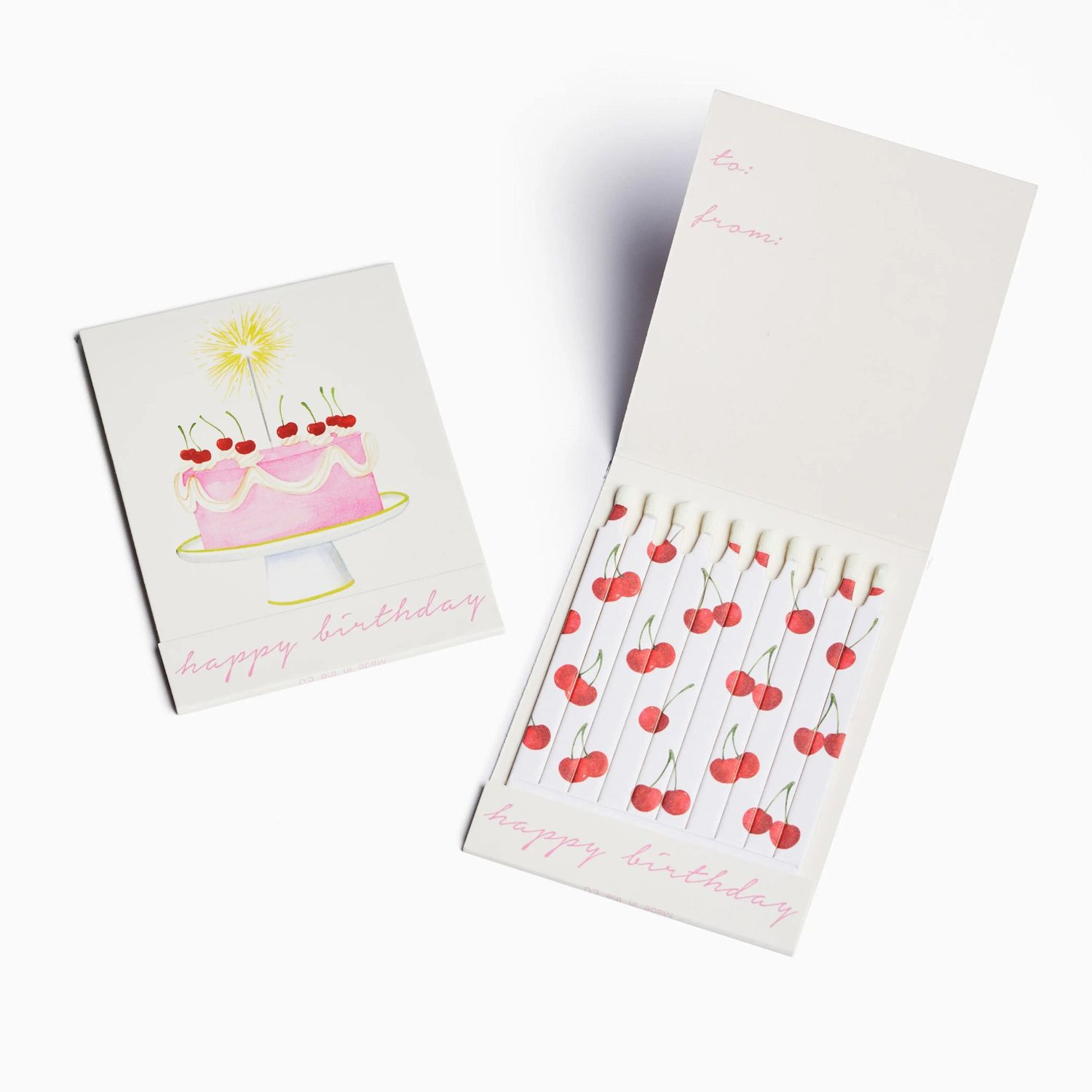 Cake Happy Birthday Match Card®