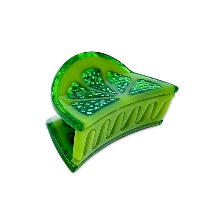 Mini Lime Slice Hair Claw