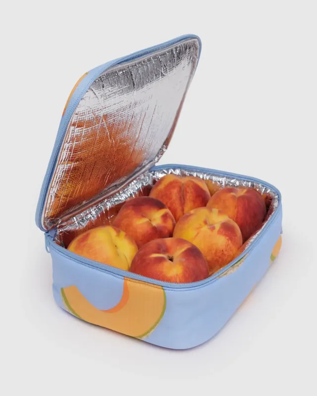 Baggu Lunch Box Cantaloupe Blue