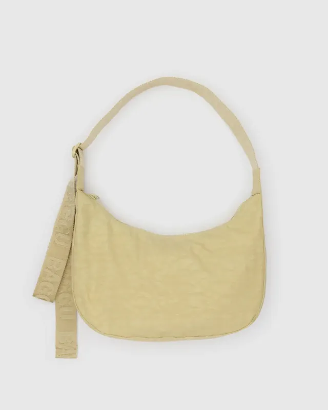 Baggu Medium 47&quot; Nylon Crescent Bag Butter