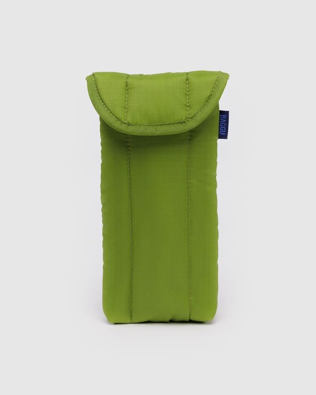 Baggu Puffy Glasses Sleeve Green Juice