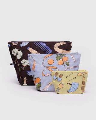 Baggu Go Pouch Set Get Ready With Me