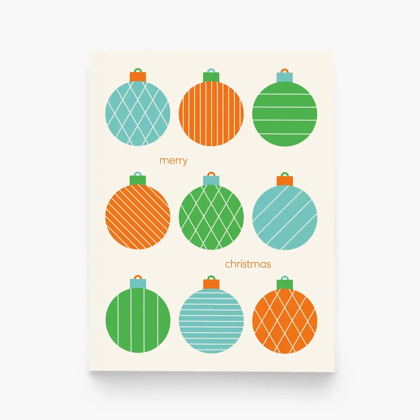 Holiday Ornaments Greeting Card