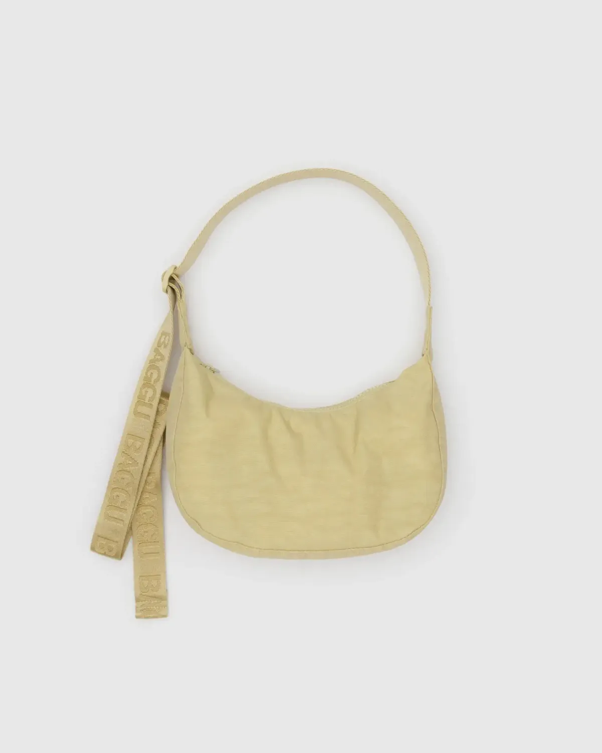 Baggu Small 51&quot; Nylon Crescent Bag Butter