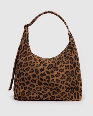Baggu Nylon Shoulder Bag Leopard