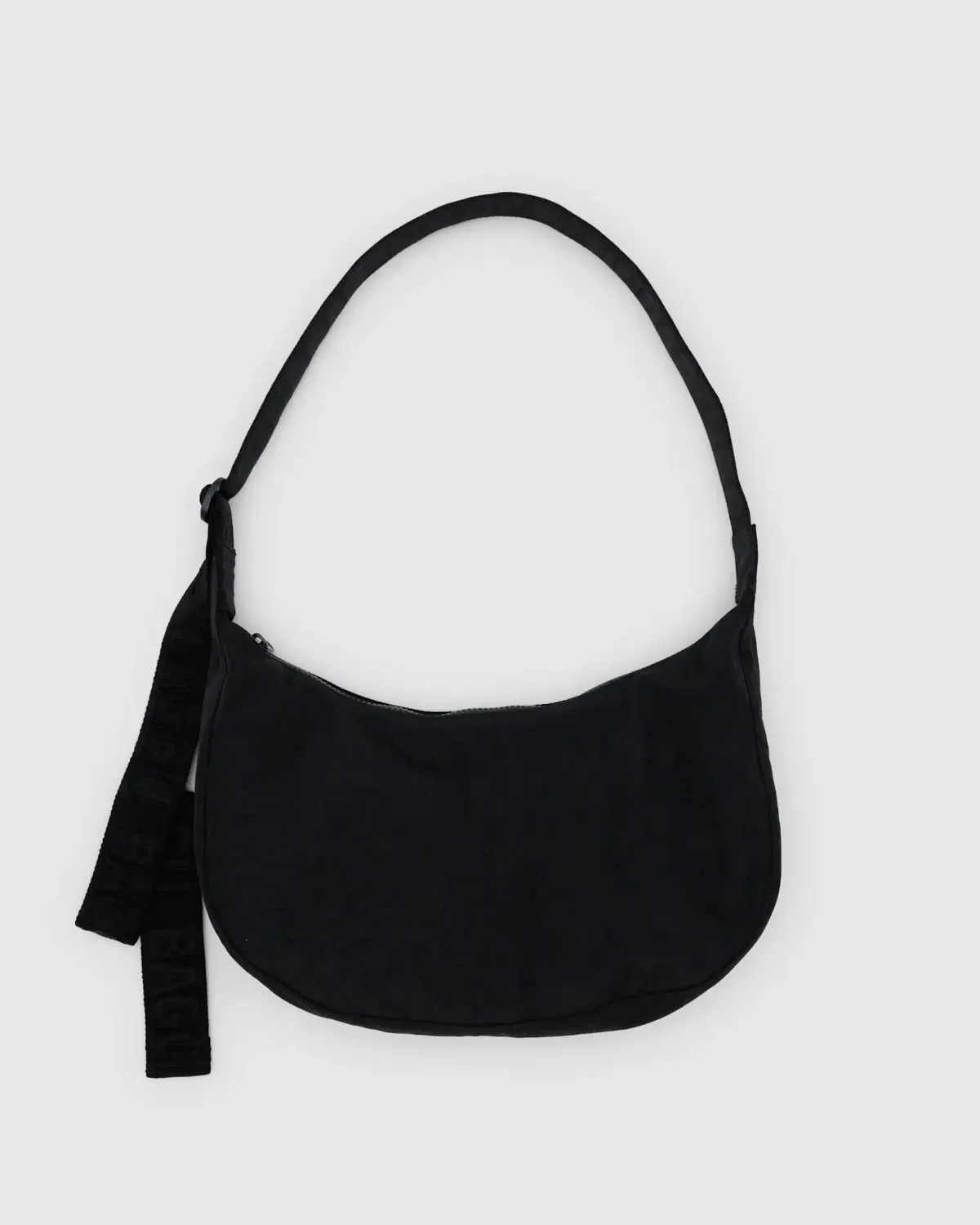 Baggu Baggu Medium 47&quot; Nylon Crescent Bag Black