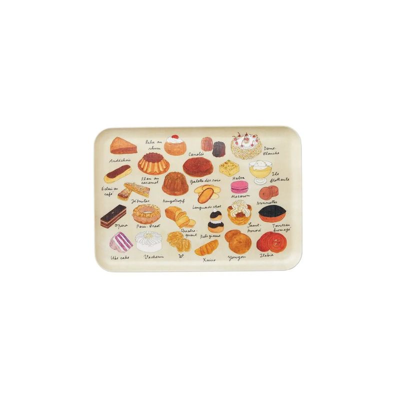 Linen Coated Tray (M) Isabelle Boinot Gateau