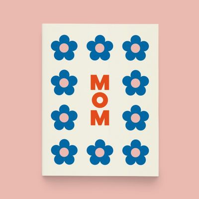 Floral Mother's Day Greeting Card – Mom's Birthday