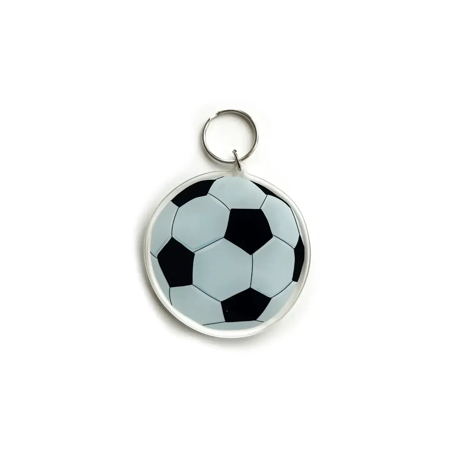 Soccer Ball Acrylic Keychain