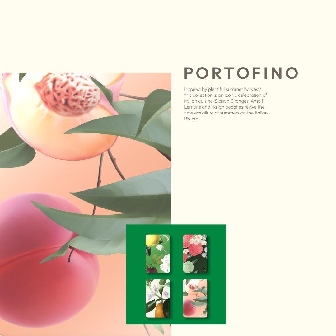 Motif Portofino Italian peaches