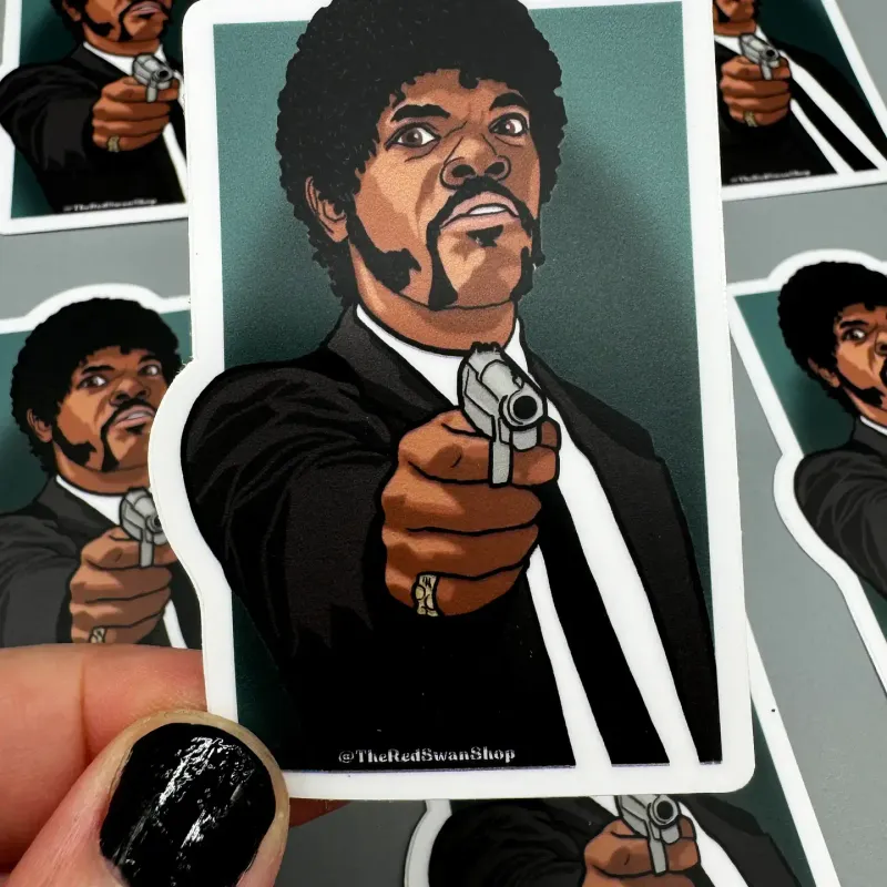 Vinyl Decal - Pulp Fiction - Jules Winnfield