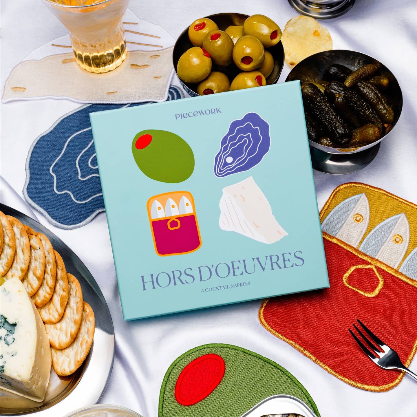 Hors D&#39;oeuvres Cocktail Napkins