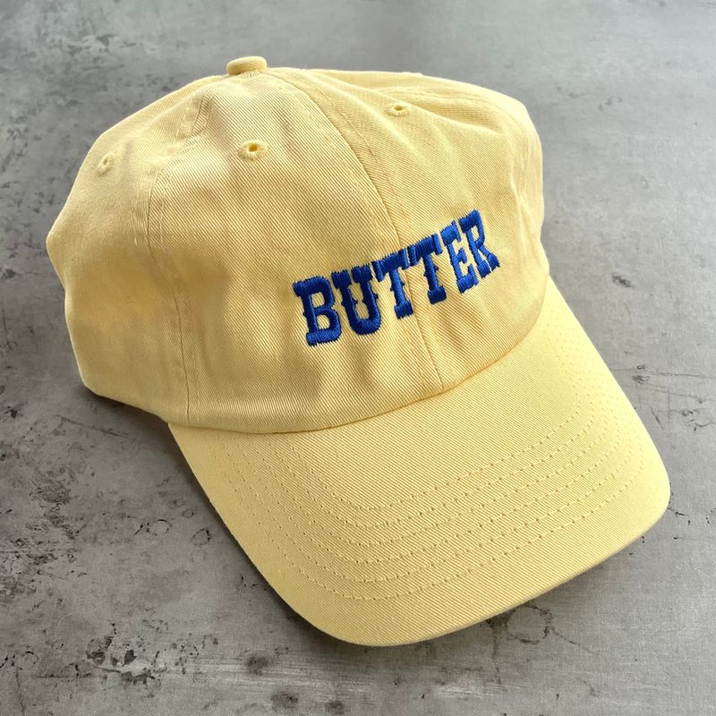 Silver Spider Butter Baseball Cap