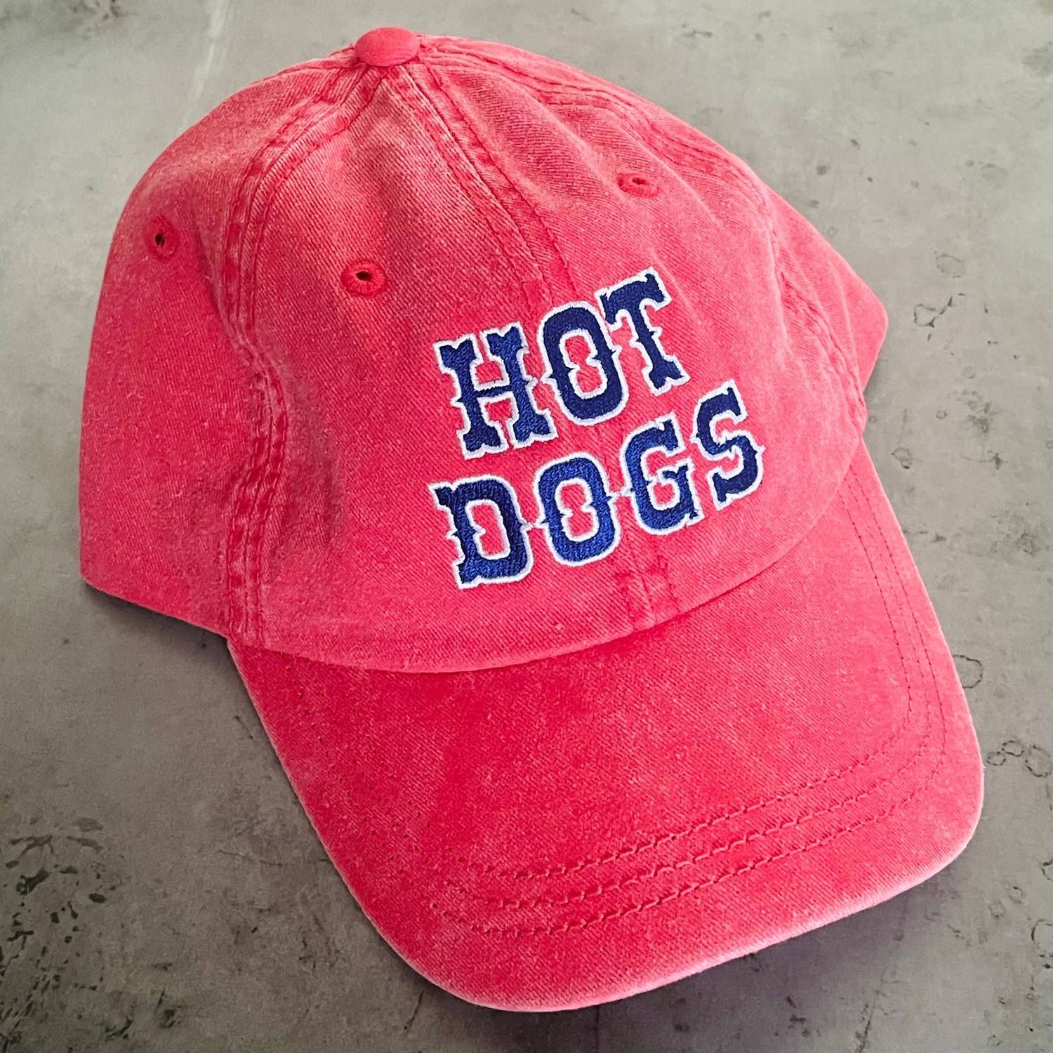 Silver Spider Hot Dogs Baseball Cap