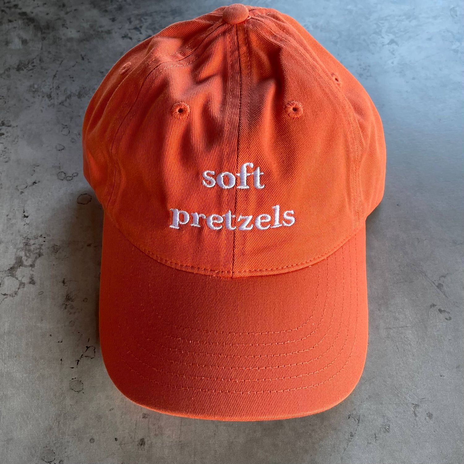 Silver Spider Soft Pretzels Baseball Cap