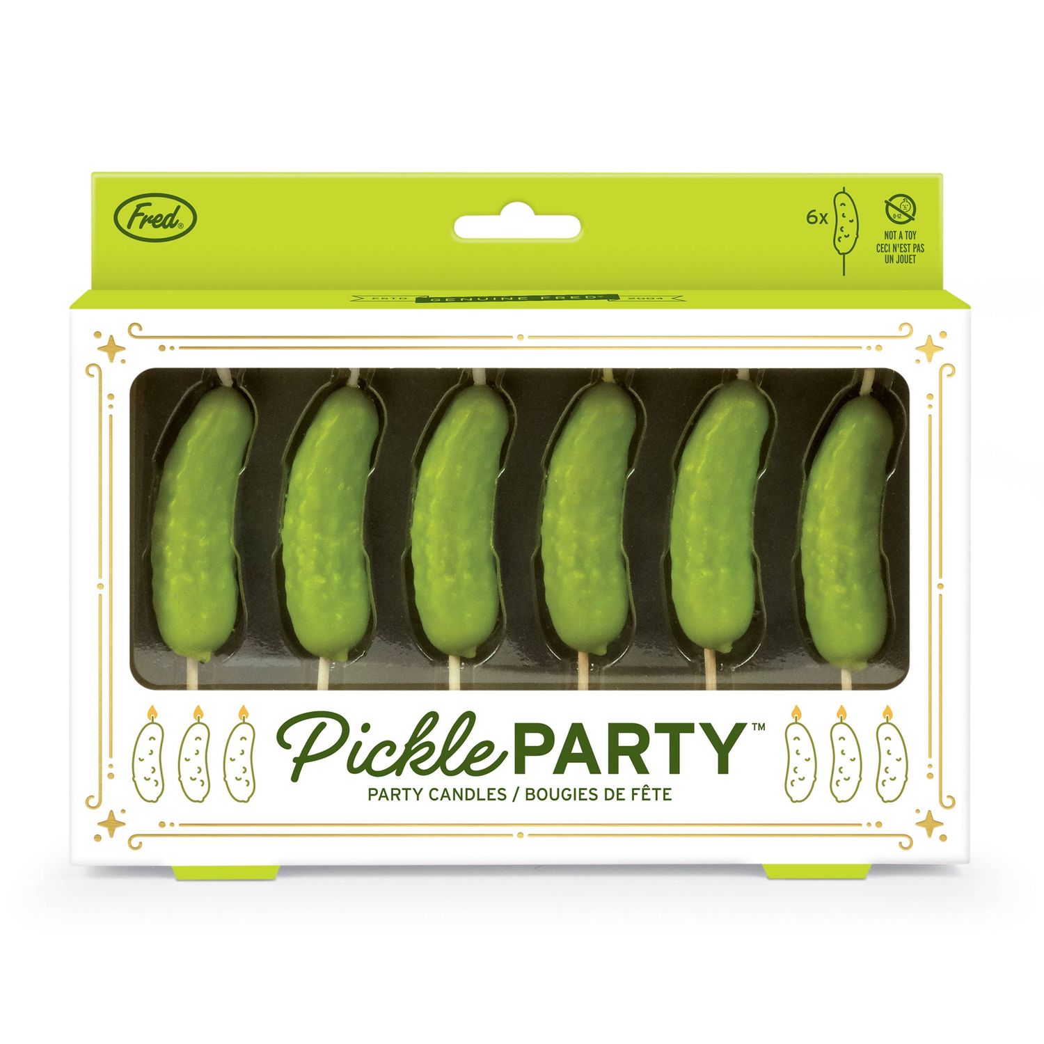 Fred Pickle Party Candles