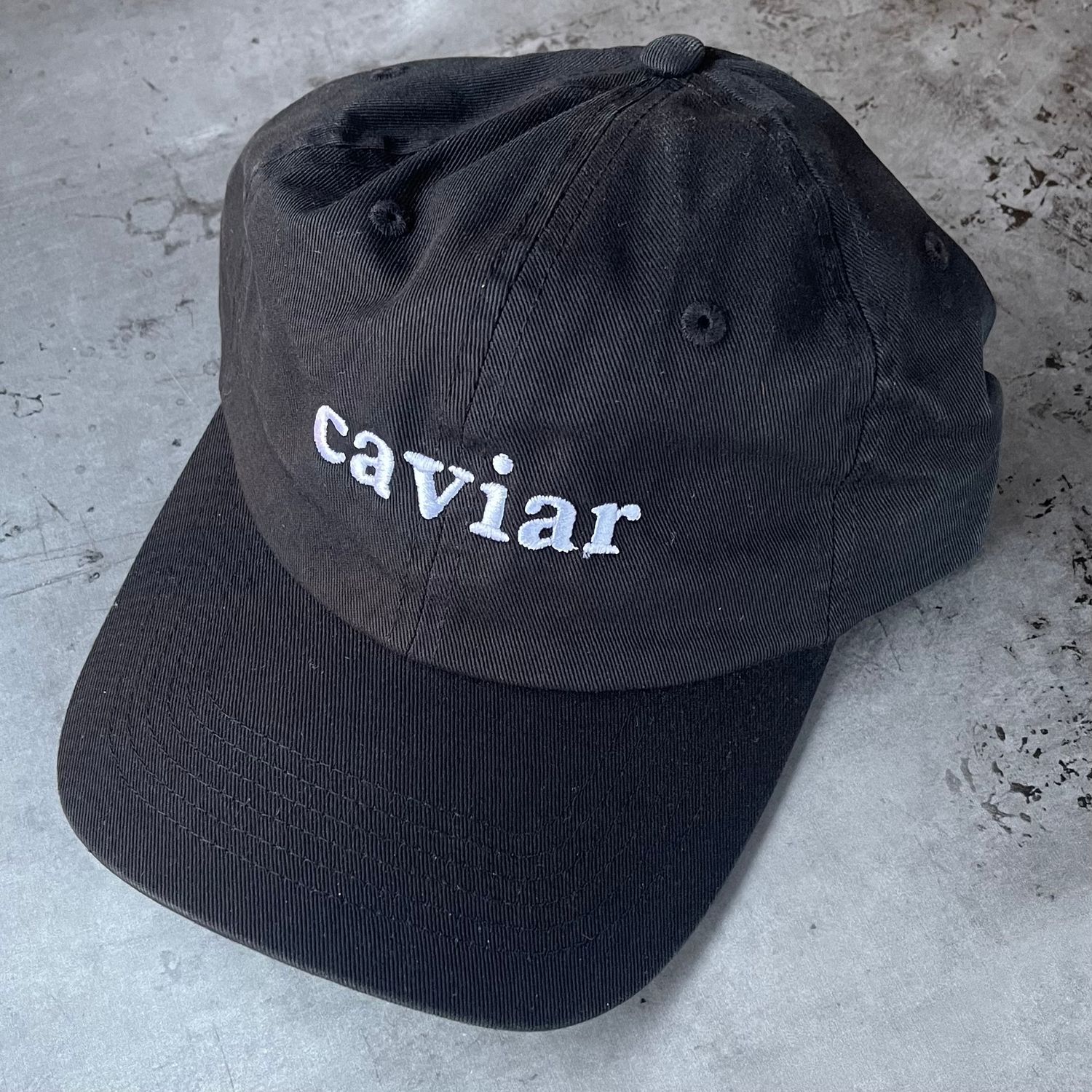 Silver Spider Caviar Baseball Cap