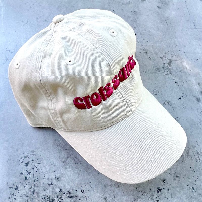 Silver Spider Croissants Baseball Cap