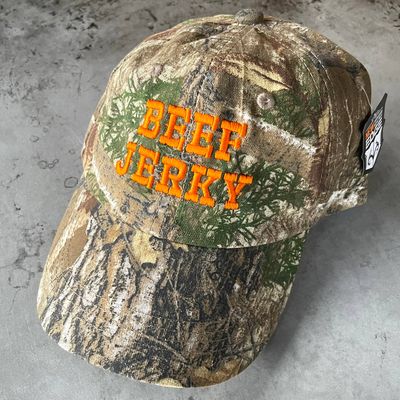 Silver Spider Beef Jerky Camo Baseball Cap