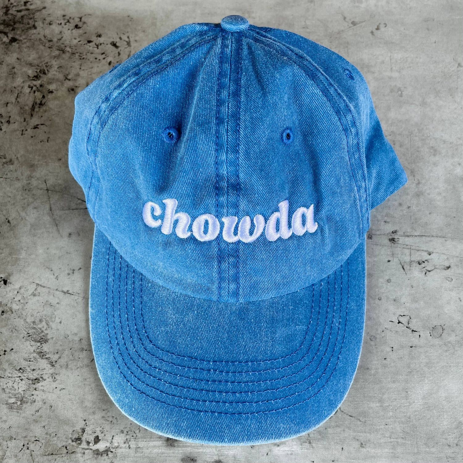 Silver Spider Chowda Baseball Cap