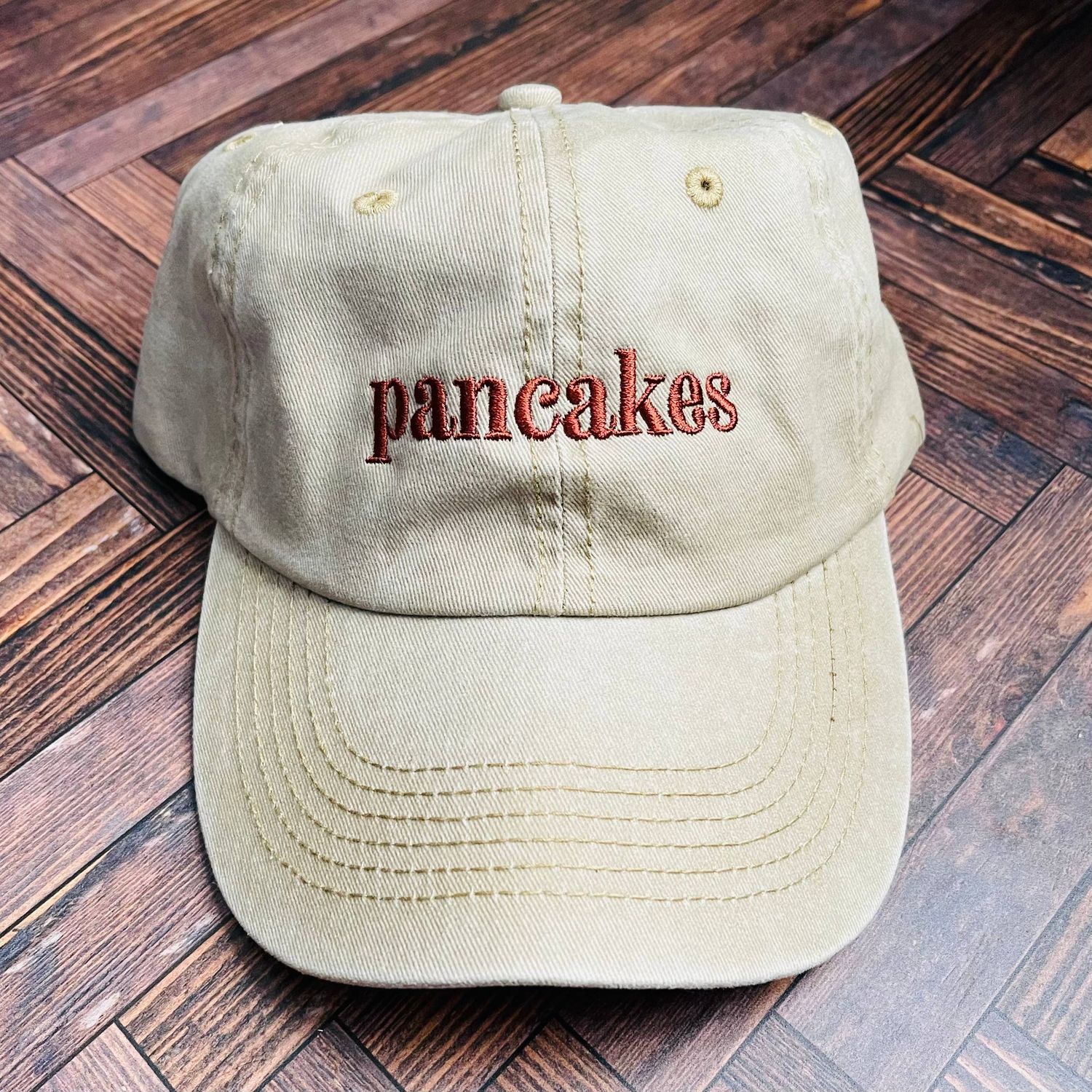Silver Spider Pancakes Baseball Cap